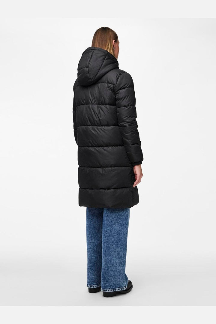 Pieces - Pcbee New Long Puffer Jacket - 3718779 Black