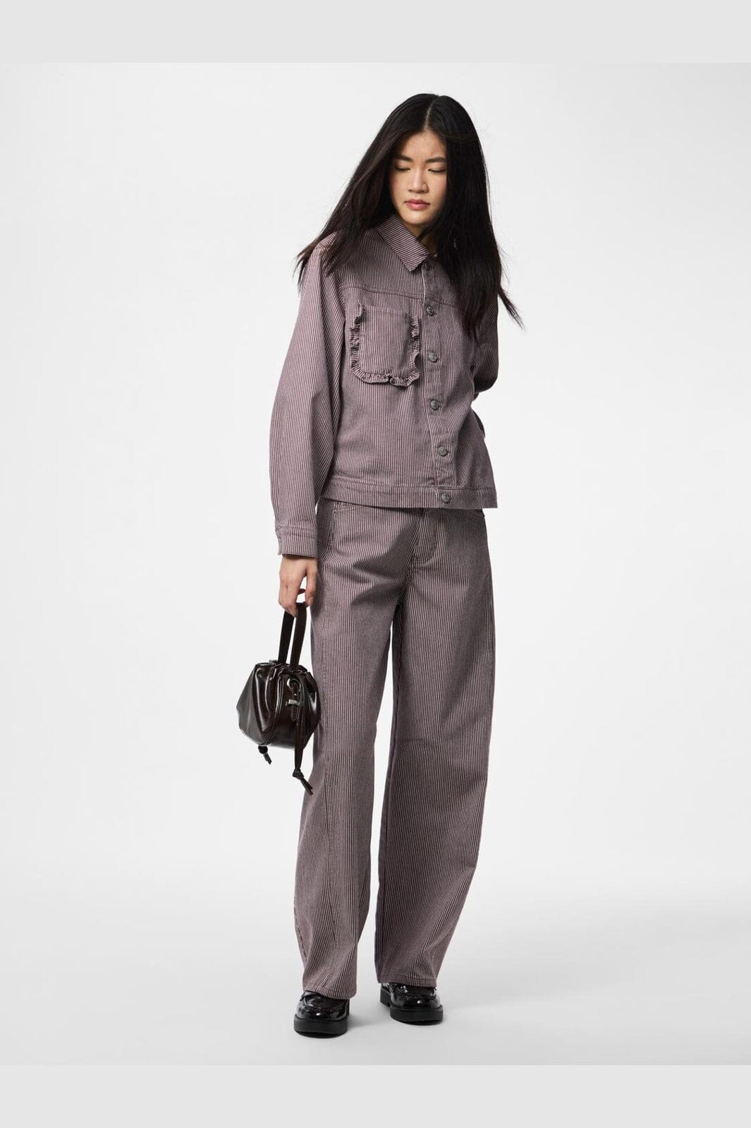 Pieces - Pcbillo Ls Denim Jacket - 4972496 Sparrow Cloud Dancer