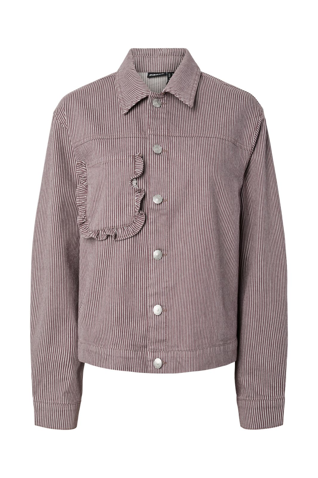 Pieces - Pcbillo Ls Denim Jacket - 4972496 Sparrow Cloud Dancer