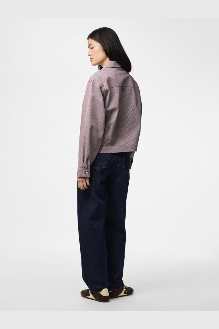 Pieces - Pcbillo Ls Denim Jacket - 4972496 Sparrow Cloud Dancer