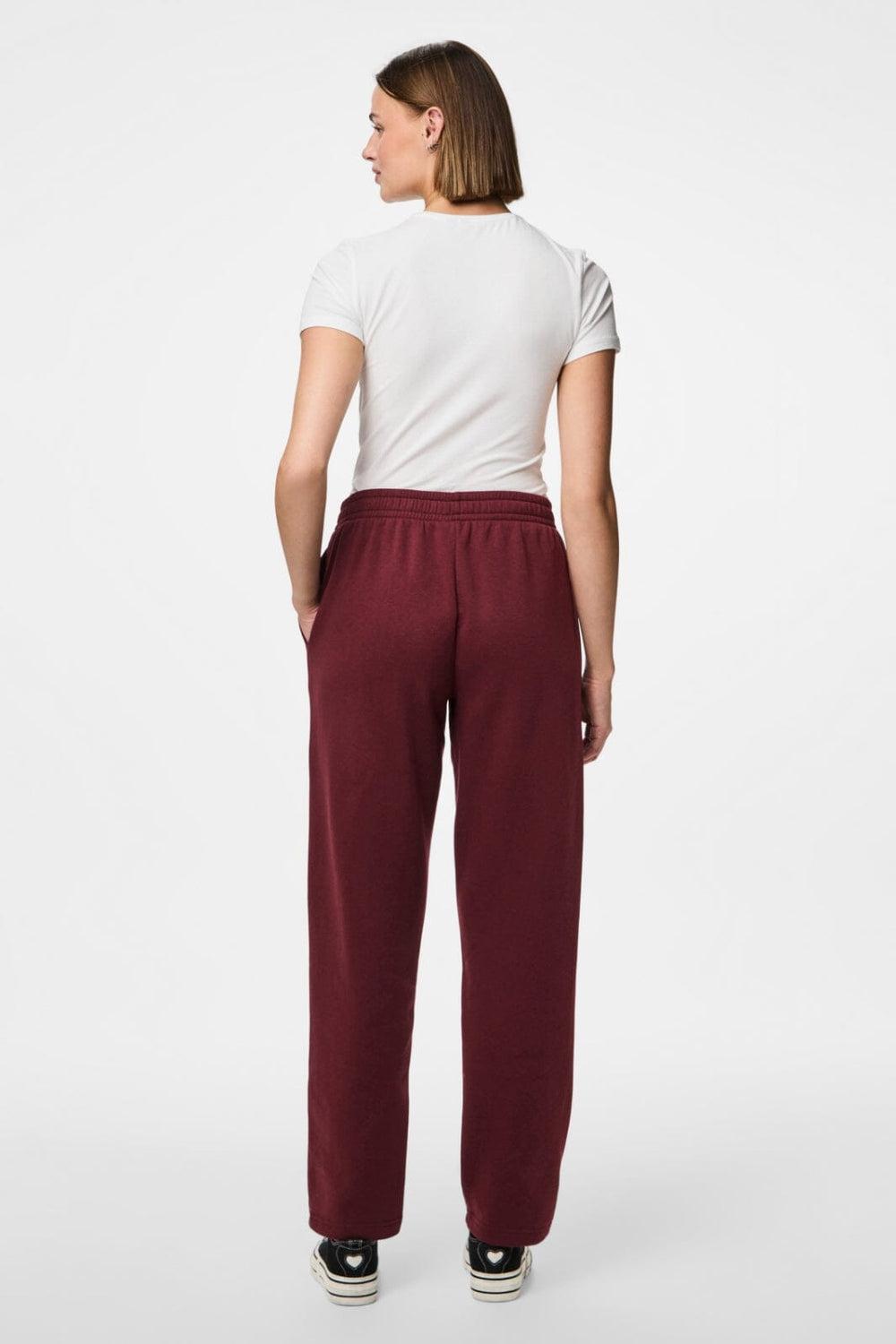 Pieces - Pcchilli Straight Sweat Pants - 4797611 Tawny Port
