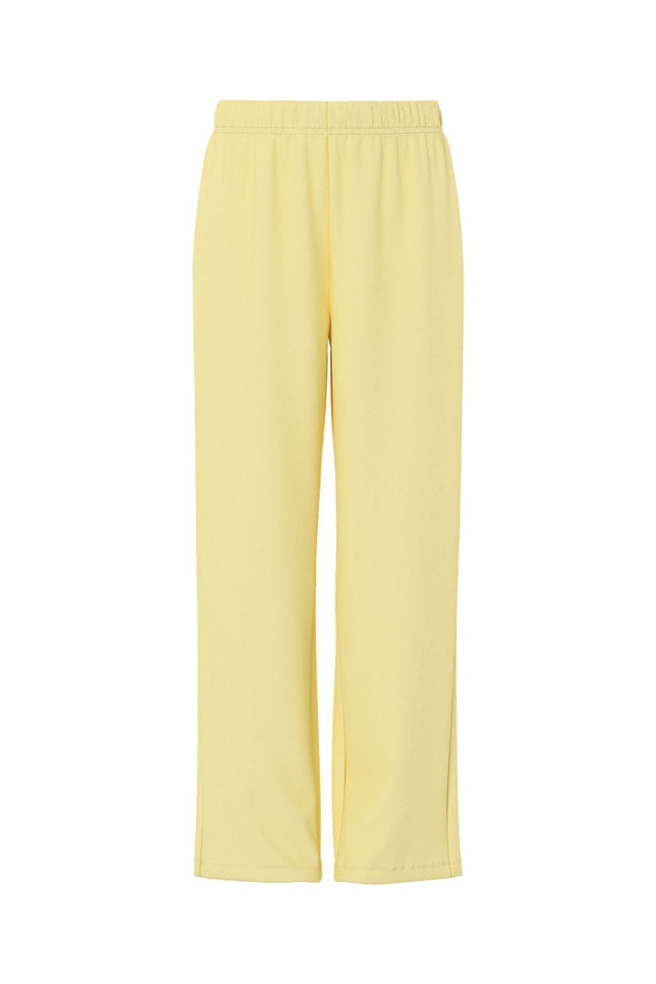 Pieces - Pcchilli Wide Sweat Pants - 4962652 Pale Banana