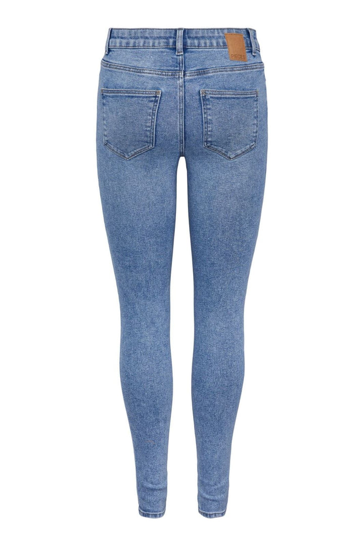 Pieces - Pcdana Skinny Jeans Lb302 - 4438602 Light Blue Denim Jeans 