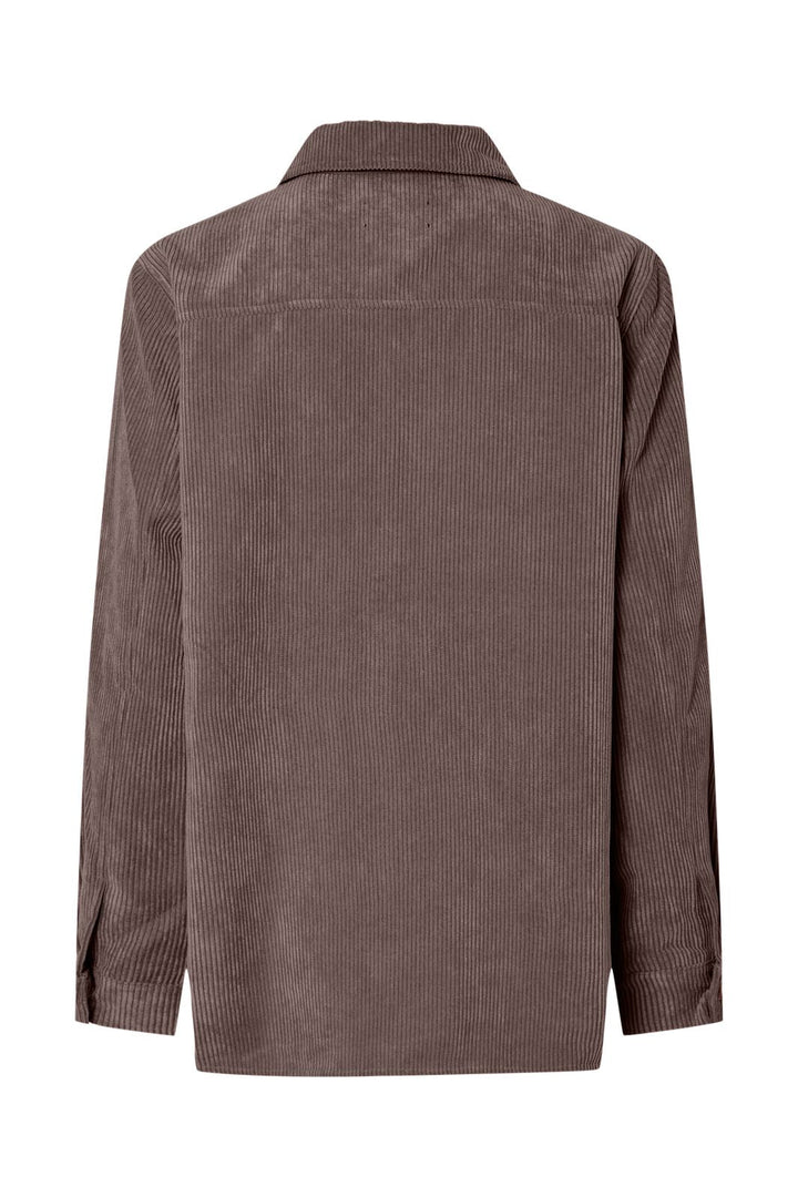 Pieces - Pceffi Ls Shirt - 4993109 Coffee Quartz
