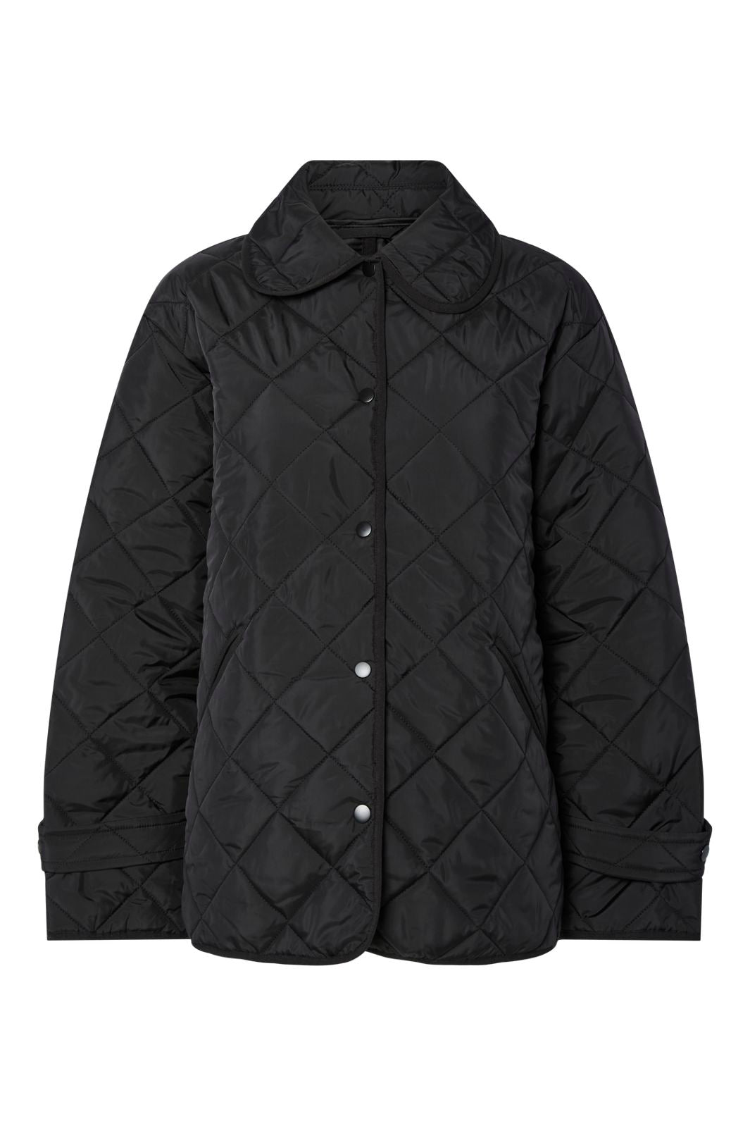 Pieces - Pcemily Short Quilted Jacket - 4807779 Black