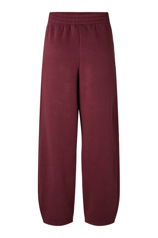 Pieces - Pcfilucca Barrel Pants - 5080301 Tawny Port Sweatpants 