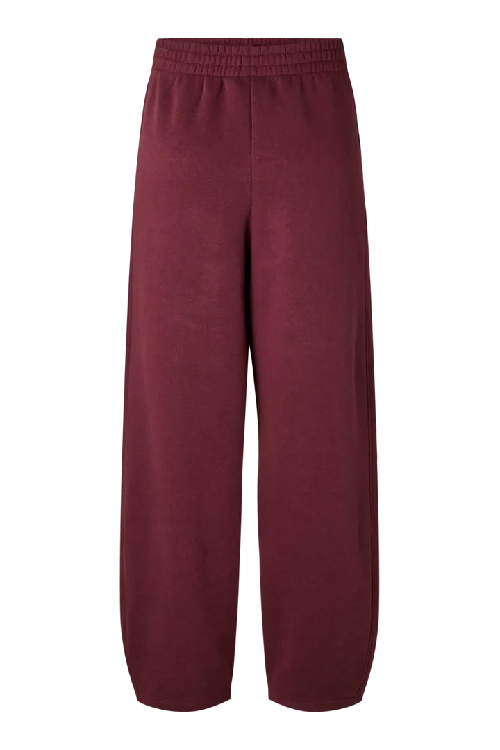 Pieces - Pcfilucca Barrel Pants - 5080301 Tawny Port Sweatpants 