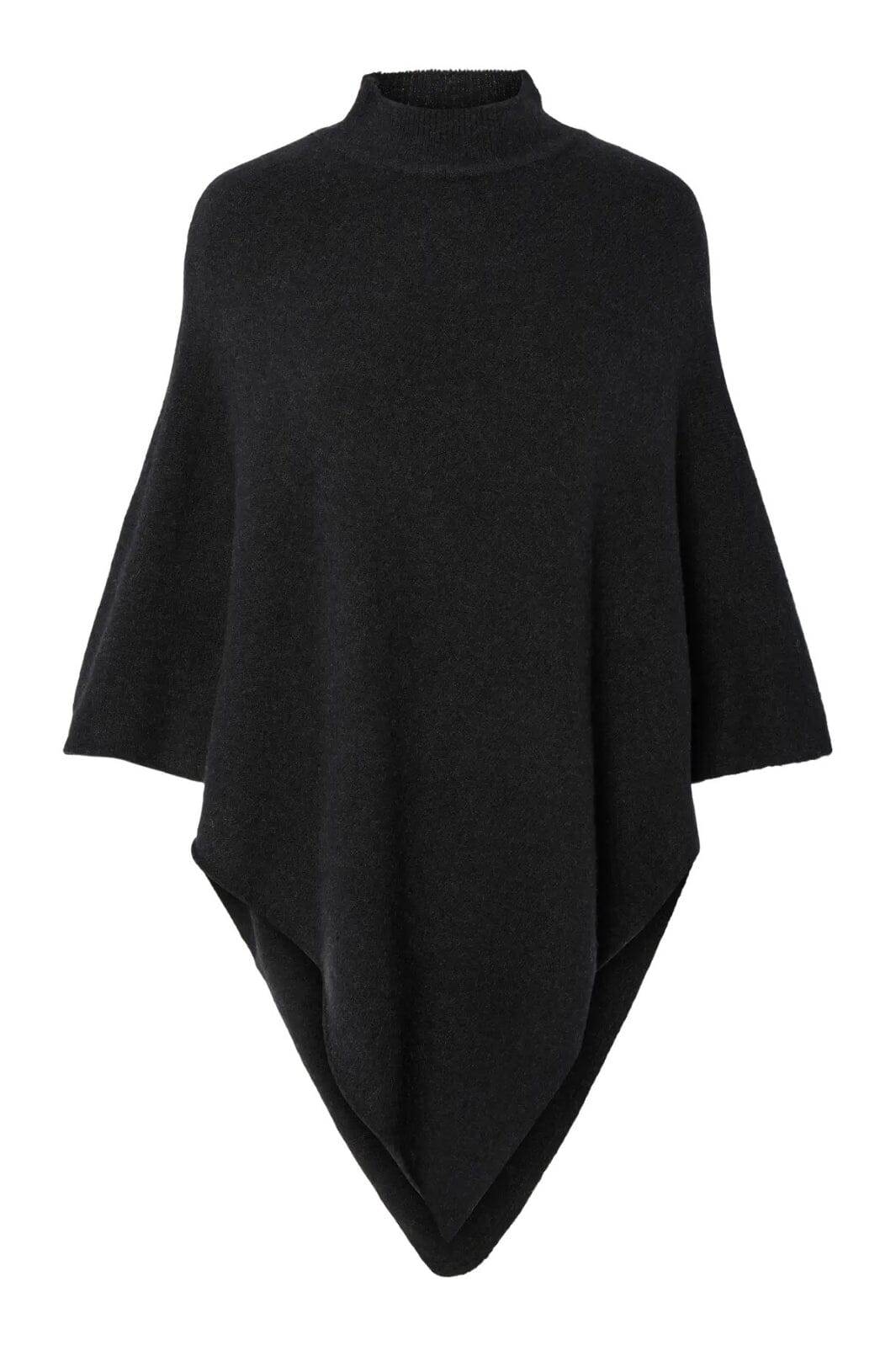 Pieces - Pcfortuna High Neck Poncho - 4547370 Black