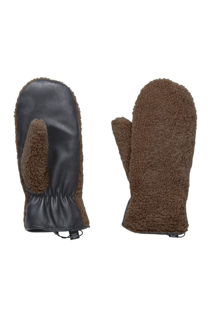 Pieces - Pcfridy Mittens - Chicory Coffee Handsker & vanter 