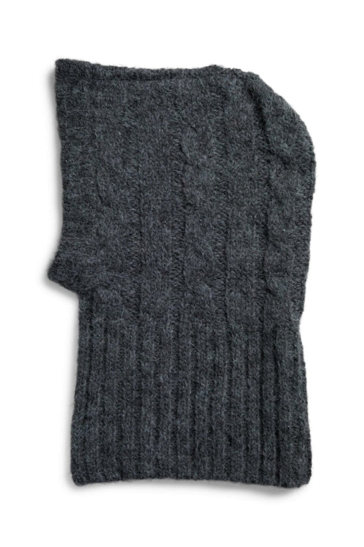 Pieces - Pcjambi Structured Balaclava - 4918207 Dark Grey Melange Huer 