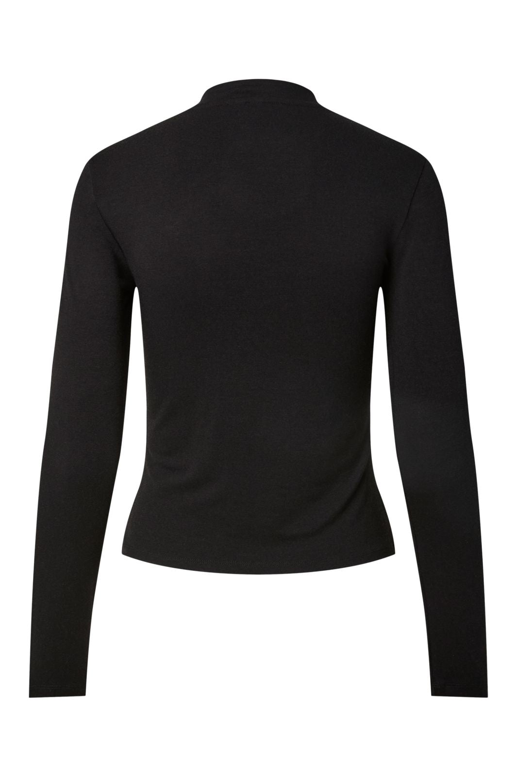 Pieces - Pcjasmin Ls Button Detail Top - 5222421 Black
