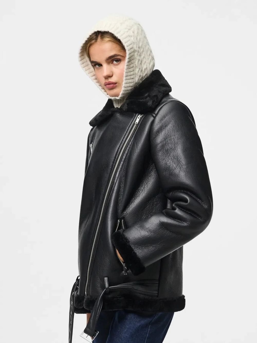 Pieces - Pcjisa Balaclava - 4843291 Birch Huer 