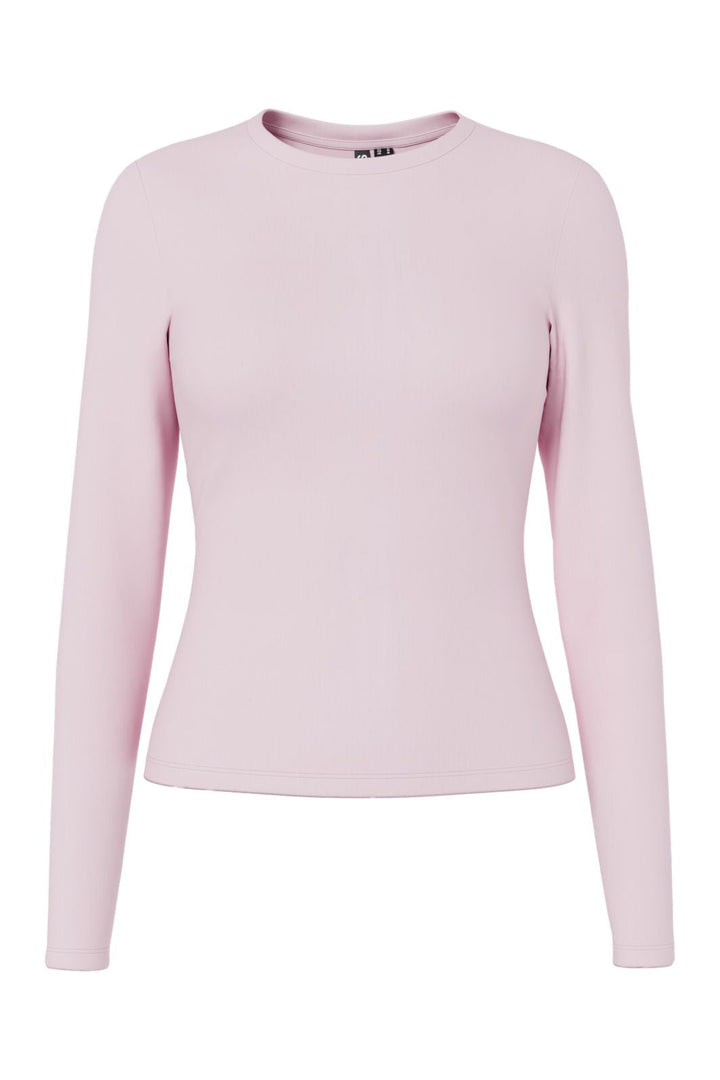 Pieces - Pclula Ls Top - 4897662 Roseate Spoonbill