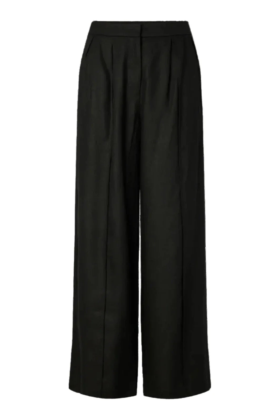 Pieces - Pcmajse Wide Pants Pp - 5040800 Black Bukser 