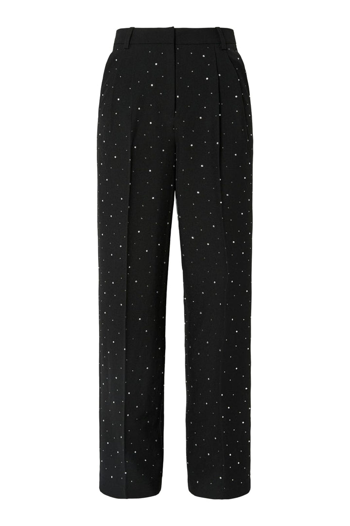 Pieces - Pcmichelle Rhinestone Pant - 4855032 Black