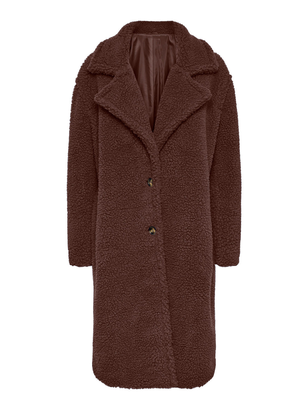 Pieces, Pcnola Teddy Coat, Chicory Coffee