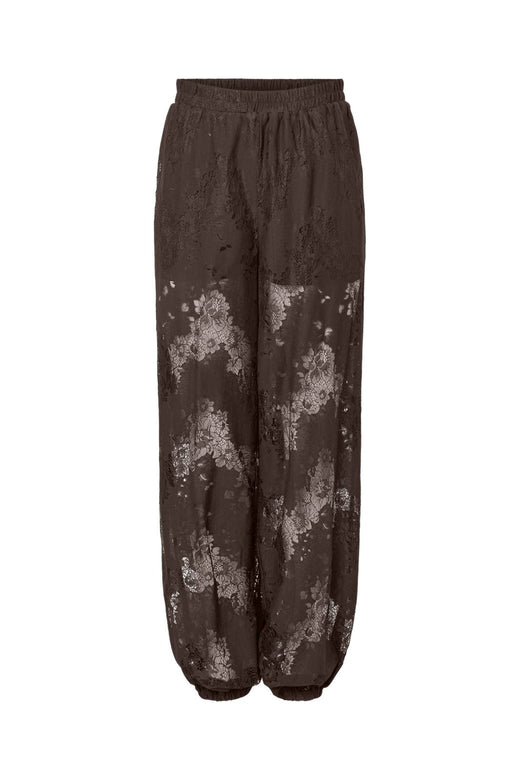 Pieces - Pcnorinne Balloon Pants - 5171275 Hot Fudge