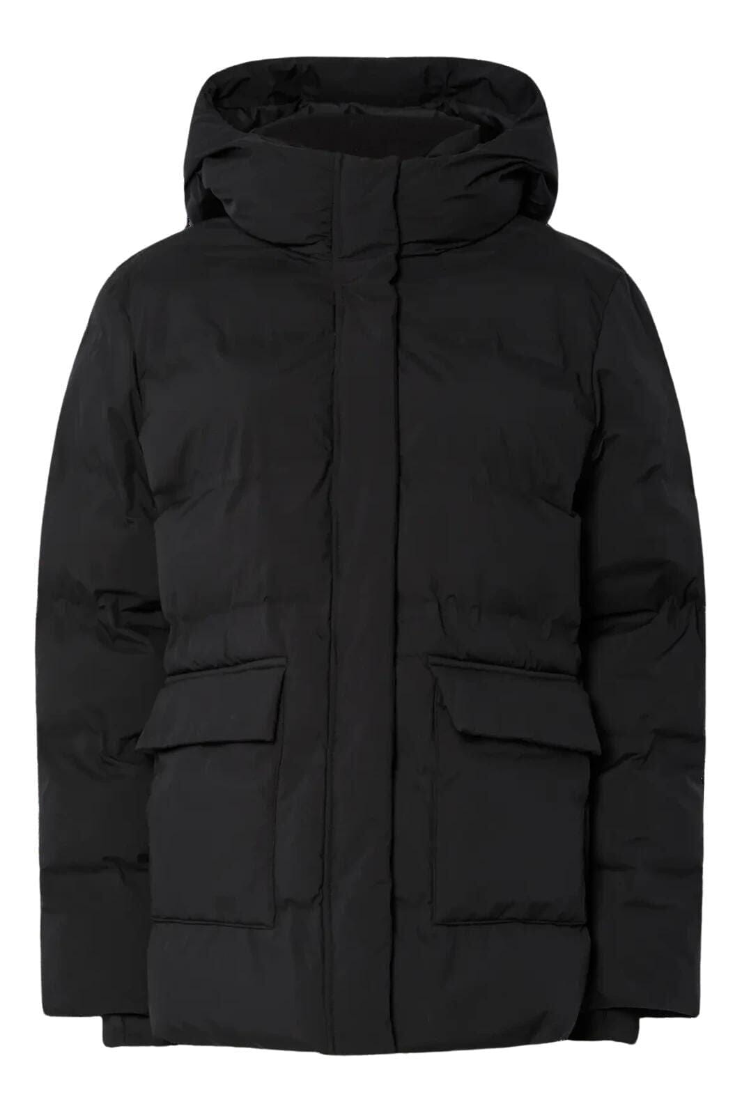Pieces - Pcnorma Puffer Jacket - 4643991 Black Jakker 