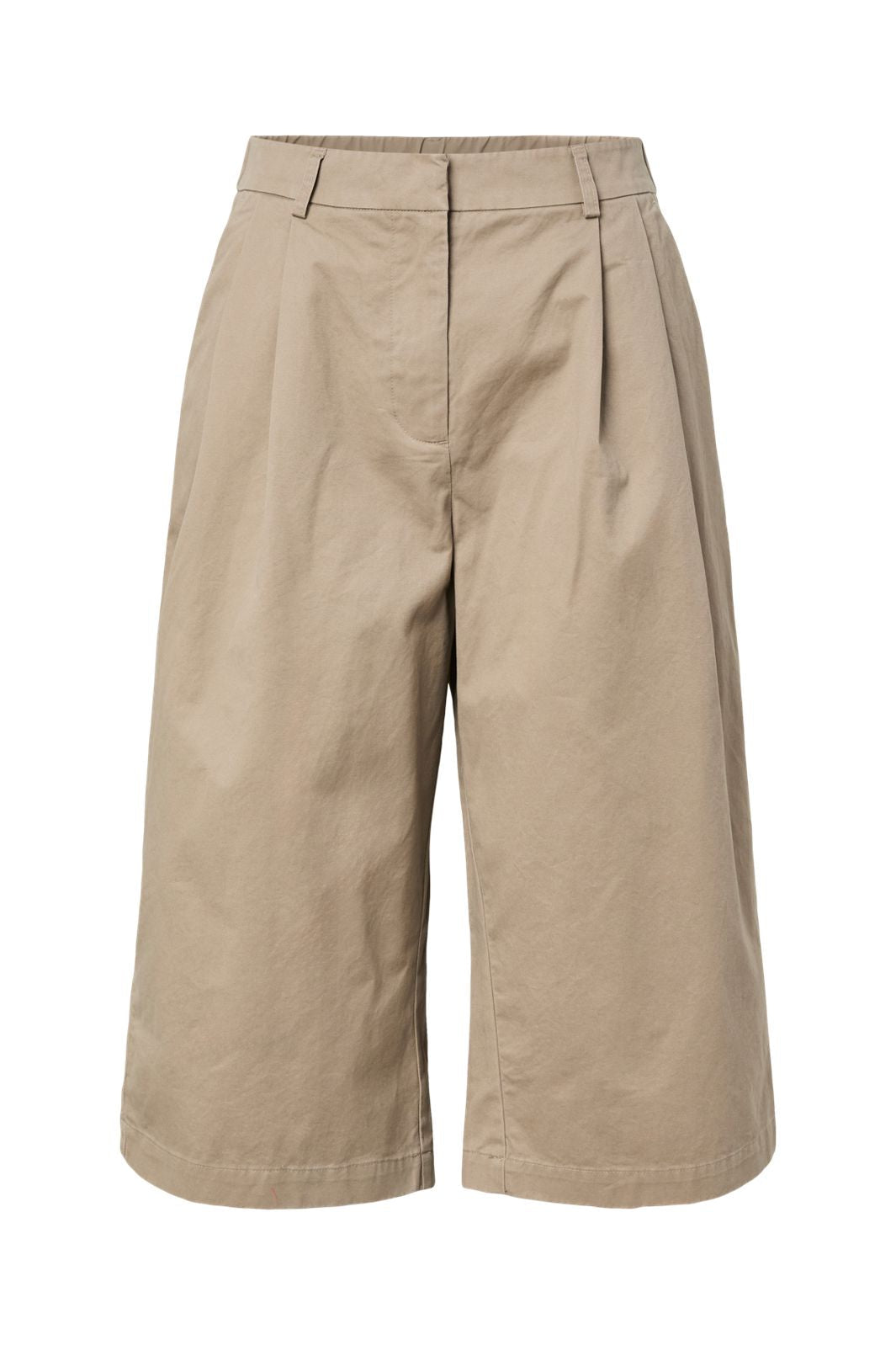 Pieces - Pcpam Bermuda Jorts - 5031931 Greige