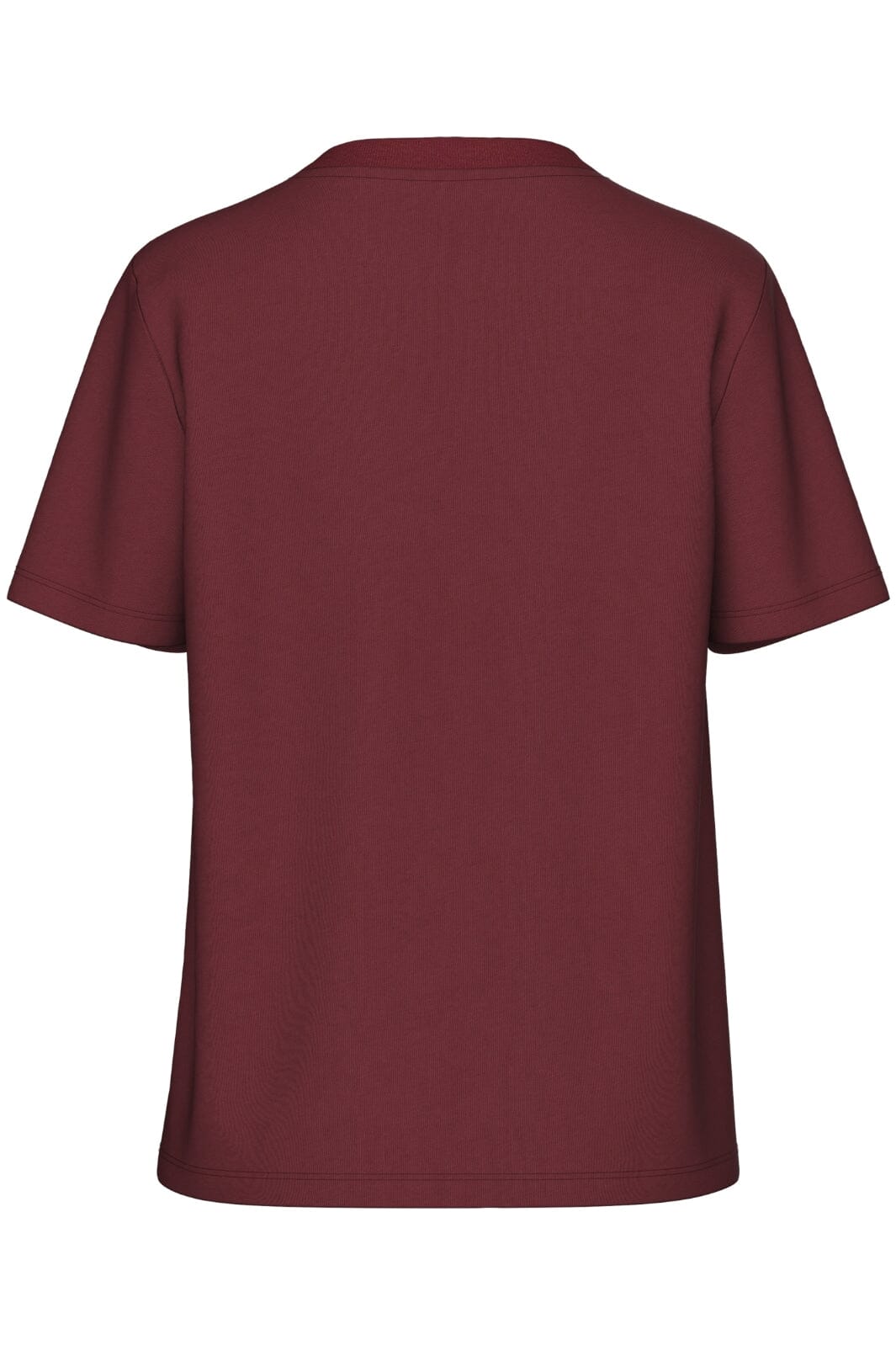Pieces - Pcria Ss Solid Tee - 4551302 Tawny Port T-shirts 