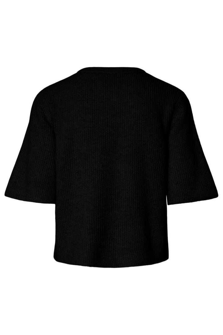 Pieces - Pcsilly Ss O-Neck Knit Cardigan - 4768112 Black