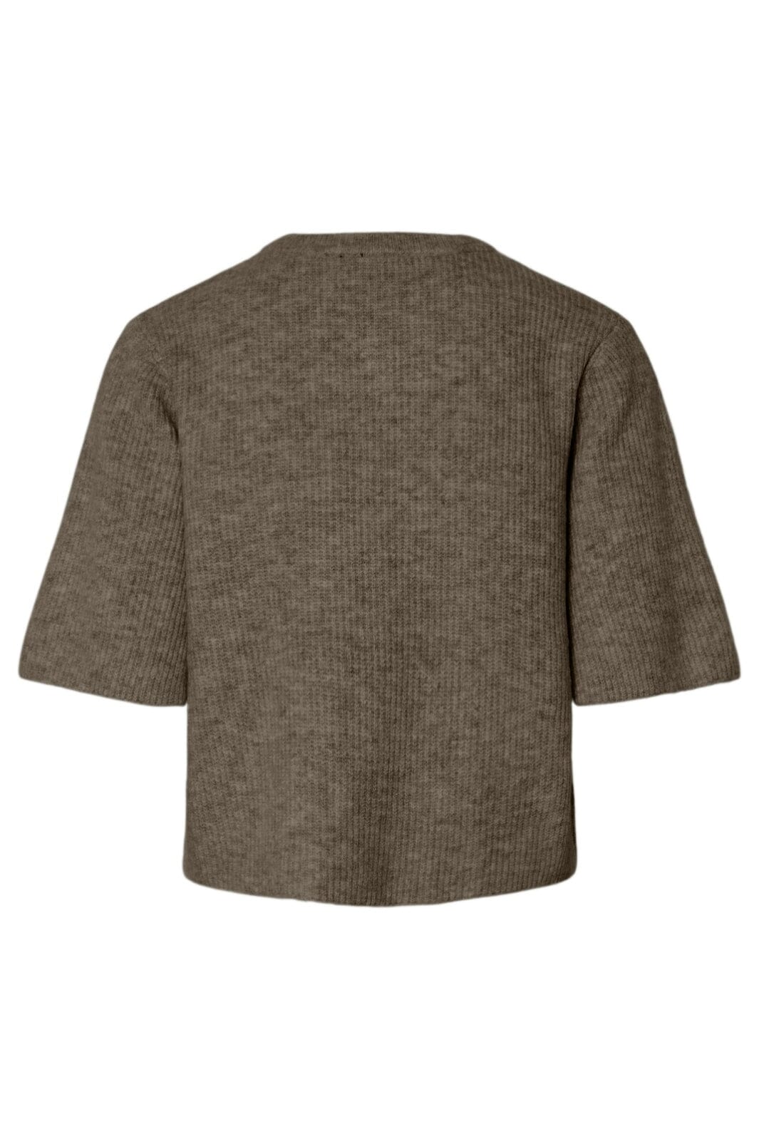 Pieces - Pcsilly Ss O-Neck Knit Cardigan - 4857949 Morel Melange