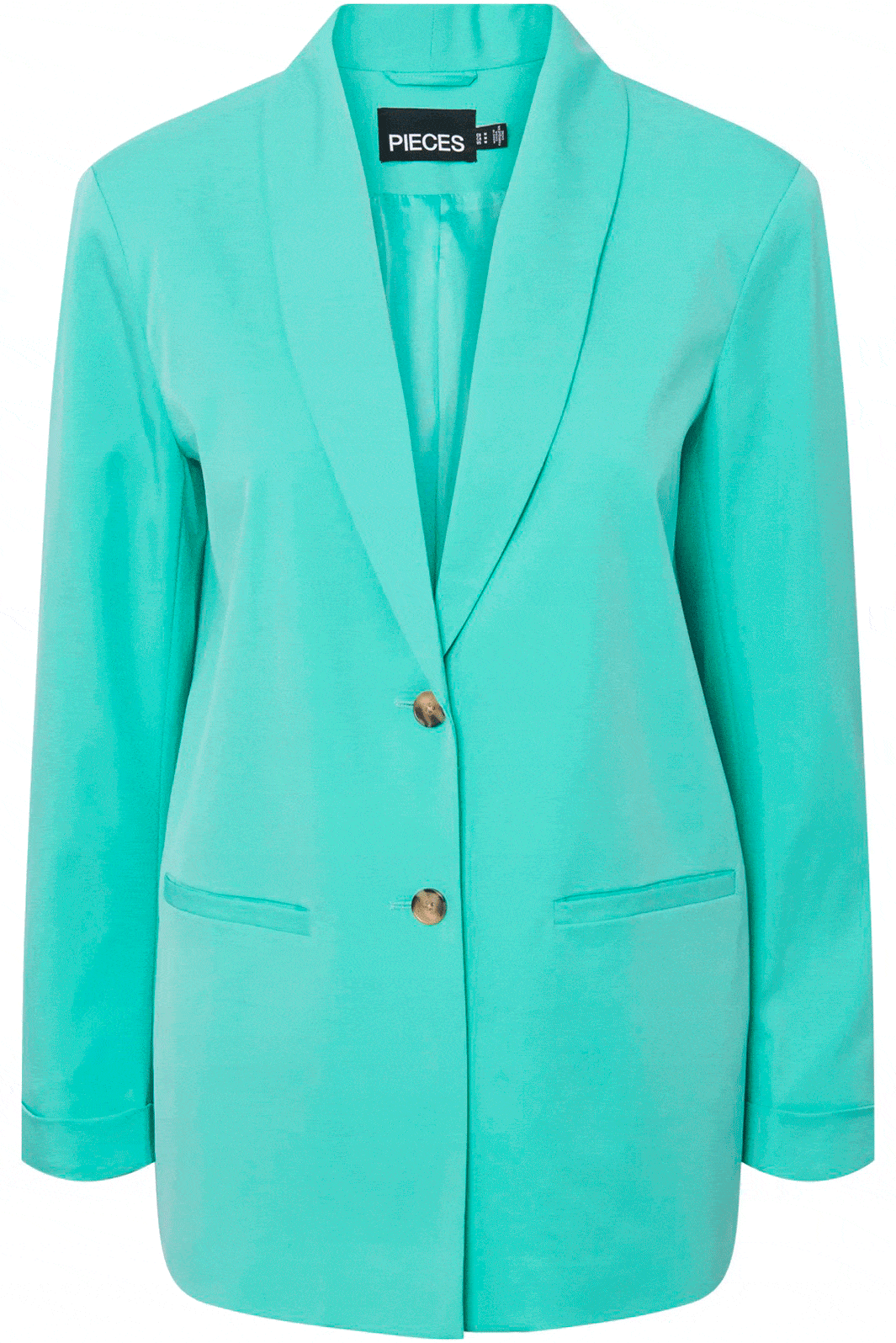 Pieces - PCSIZE LS LOOSE BLAZER - Cockatoo Blazer 
