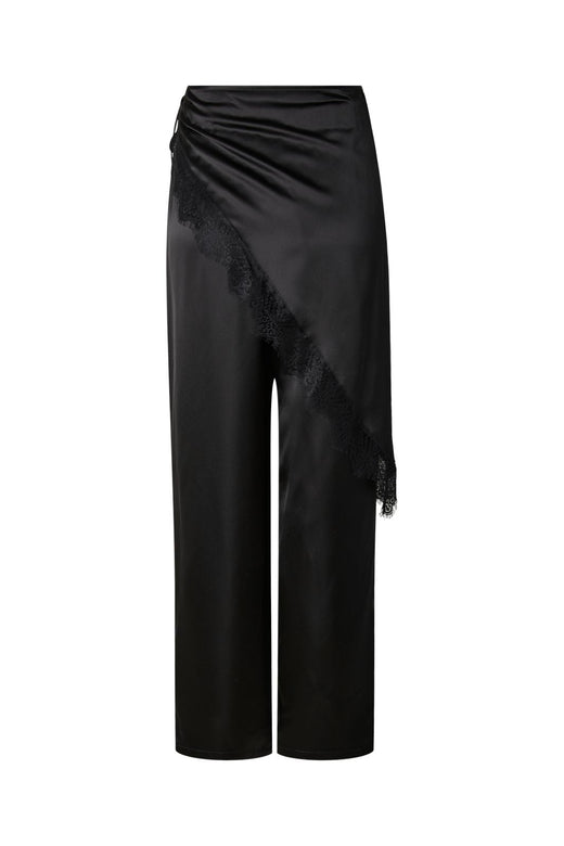 Pieces - Pcstina Skirt Detail Pant - 5228267 Black