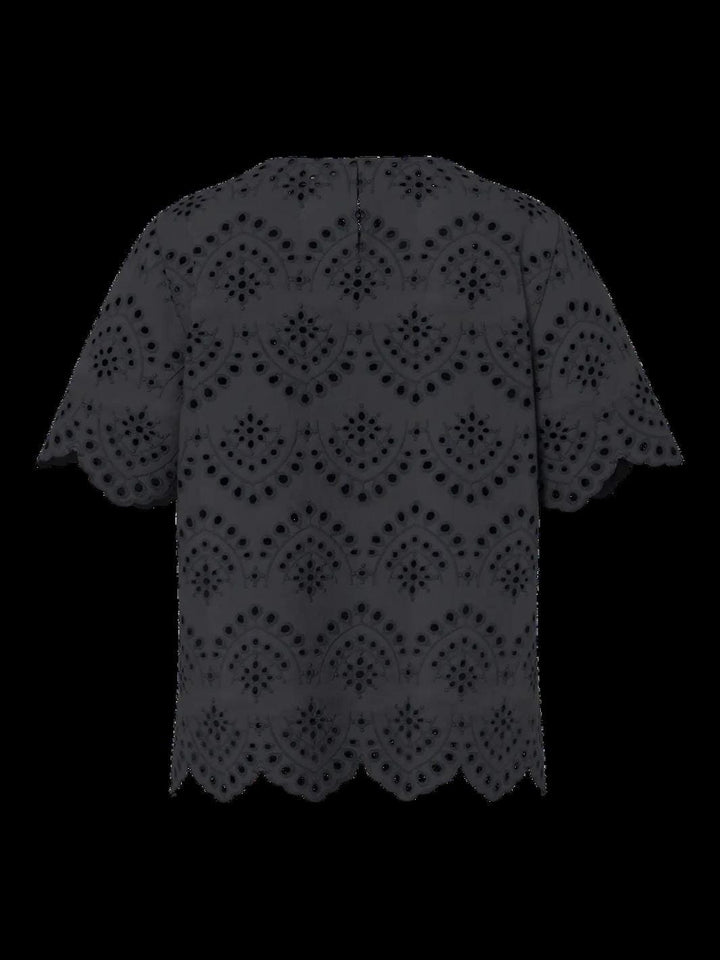 Pieces - Pcvilde Ss Top - 4902065 Black Tank Top 