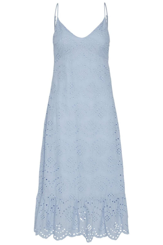 Pieces - Pcvilde Strap Dress - 4703760 Cashmere Blue Kjoler 