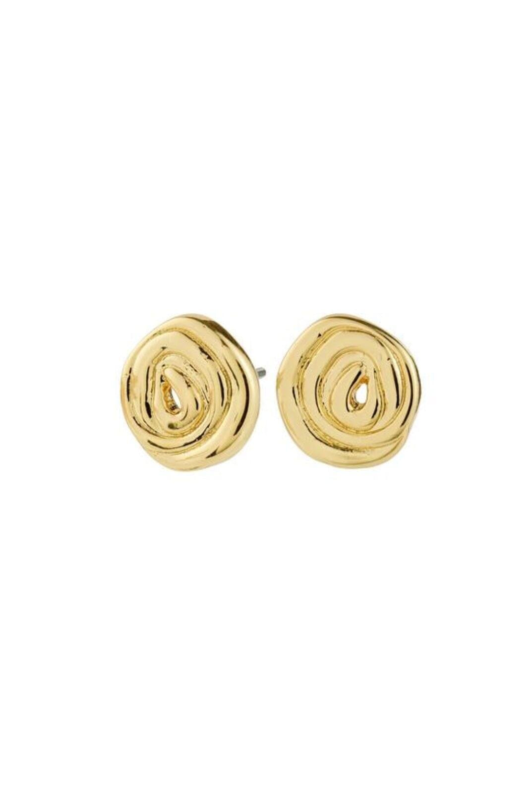 Pilgrim - Air Earrings Gold-plated 262612013 - Gold Plated