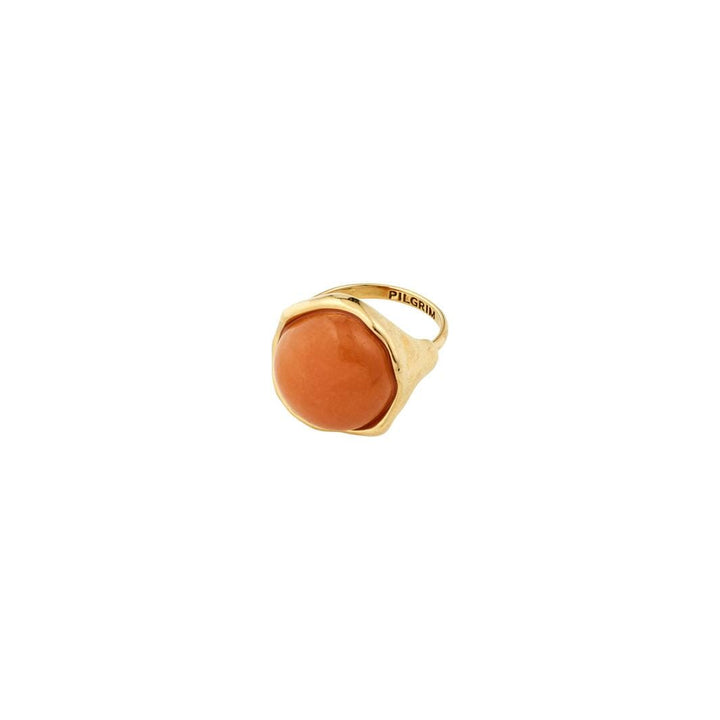 Pilgrim - Sense Ring Gold-plated/aventurine 132542904 - Gold Plated