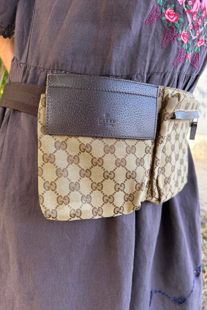 Preloved Vintageline X Molly&My - Gucci Bumbag – Vintage 3358 - Logo Tasker 