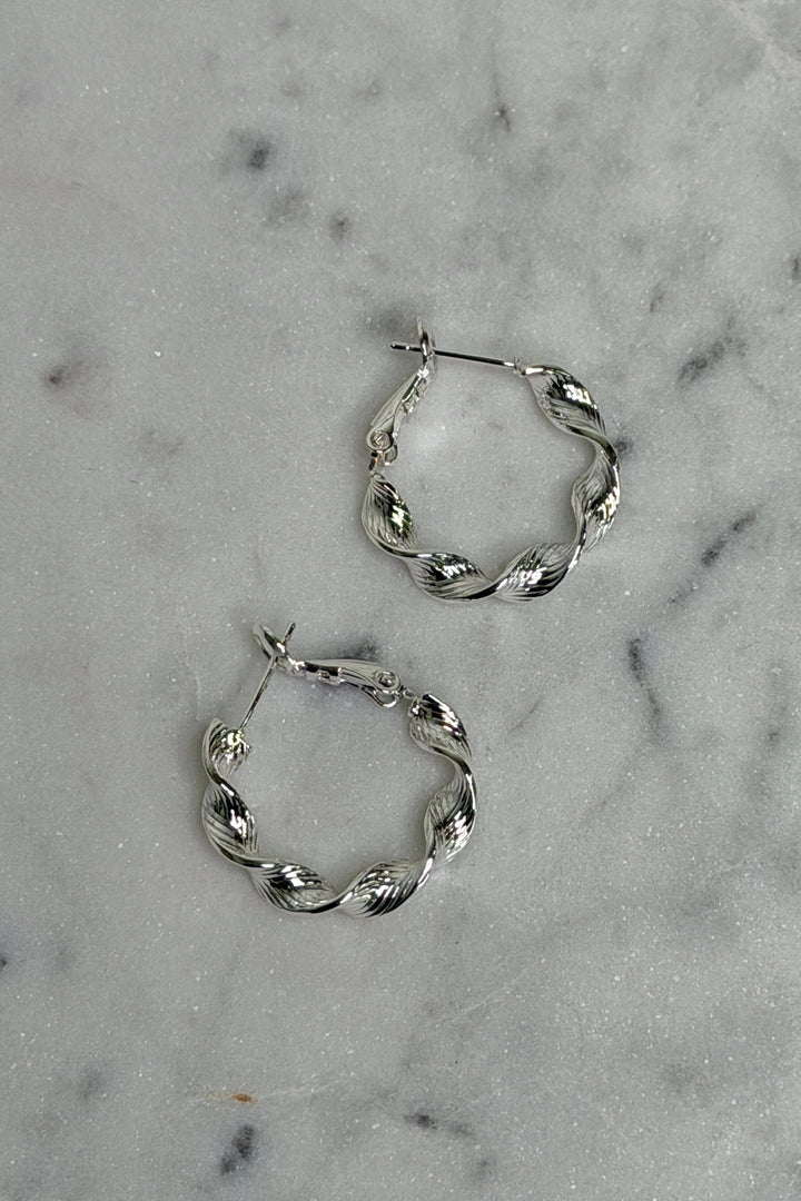 Rooted - Luise Small Earring - Forsølvet Øreringe 