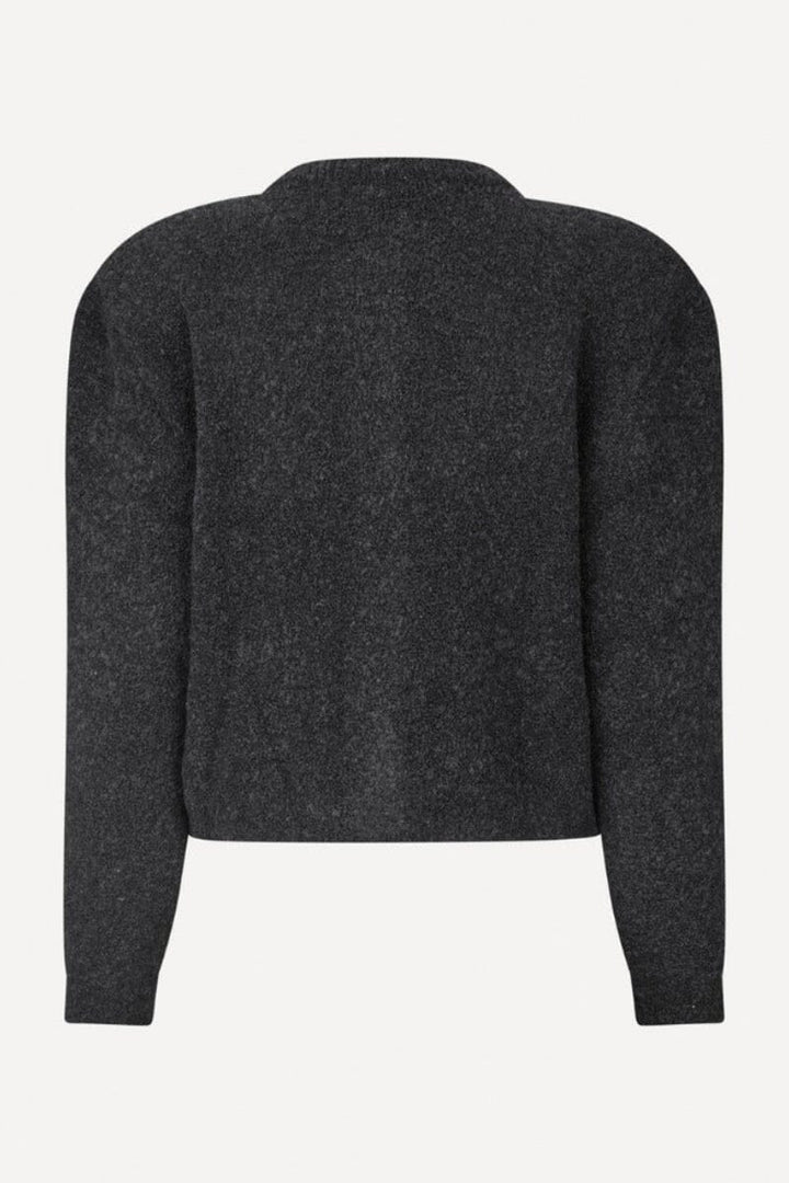Rotate - Boucle Knit Cardigan 117205100 - 100 Black Cardigans 