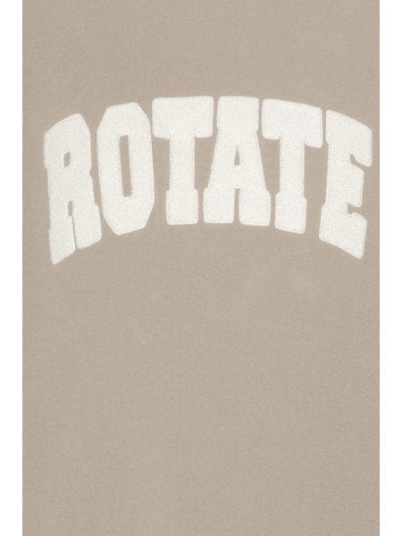 Rotate - Heavy Sweat Crewneck 115316532 - Cement Sweatshirts 
