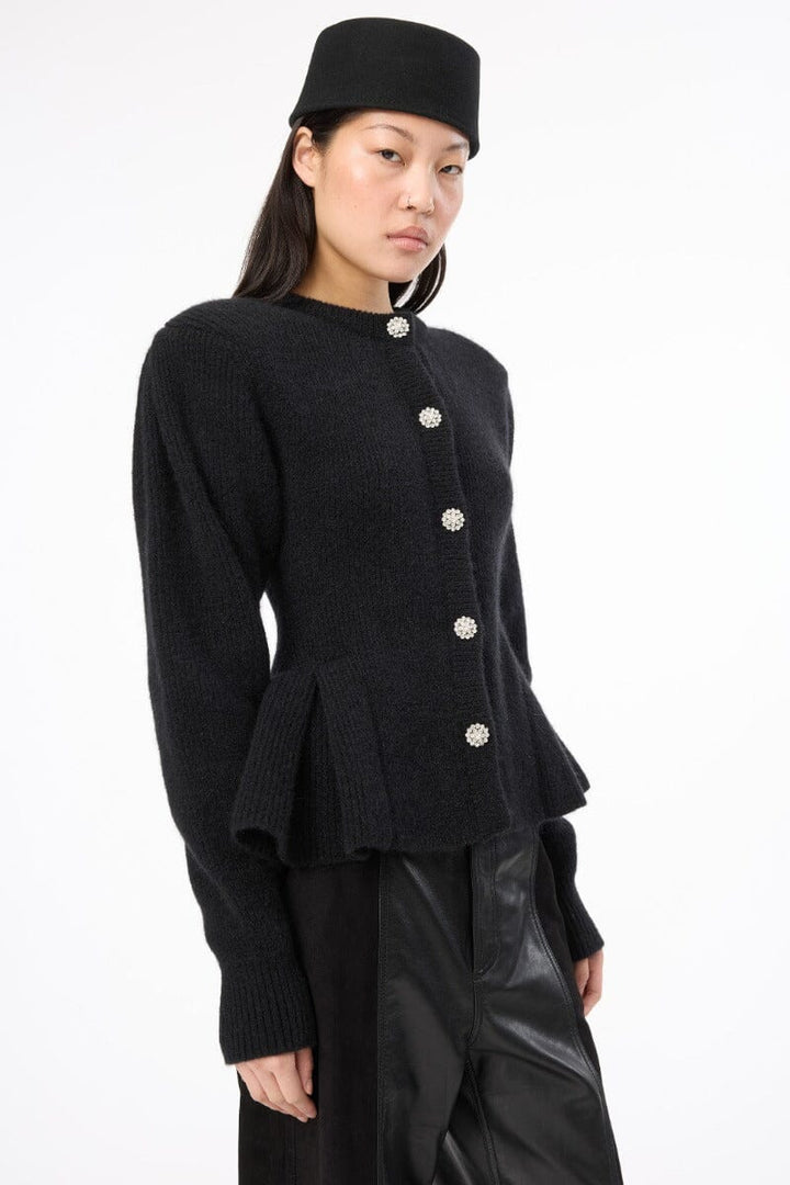 Rotate - Knit Bijoux Cardigan 116903100 - 100 Black Cardigans 