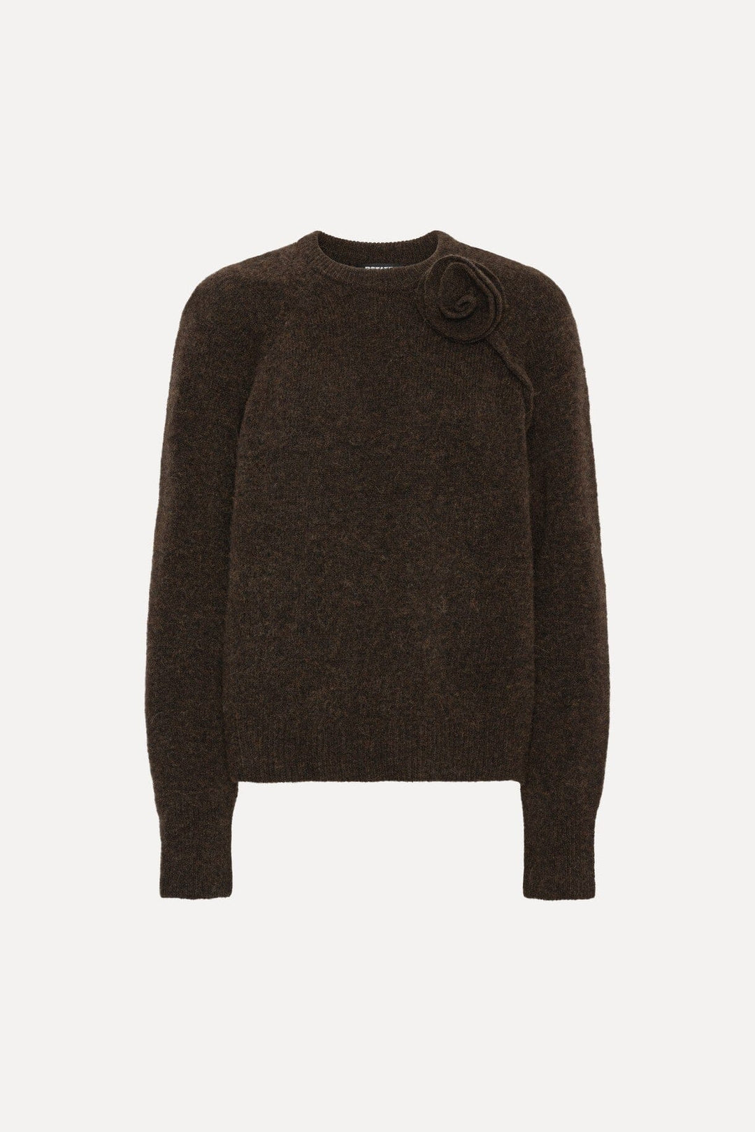 Rotate - Knit Flower Jumper 1166611667 - 1667 Molé Strikbluser 