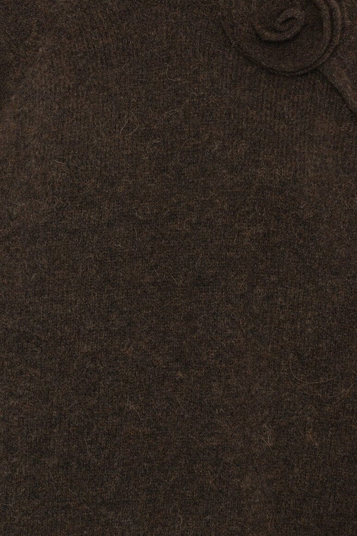 Rotate - Knit Flower Jumper 1166611667 - 1667 Molé Strikbluser 