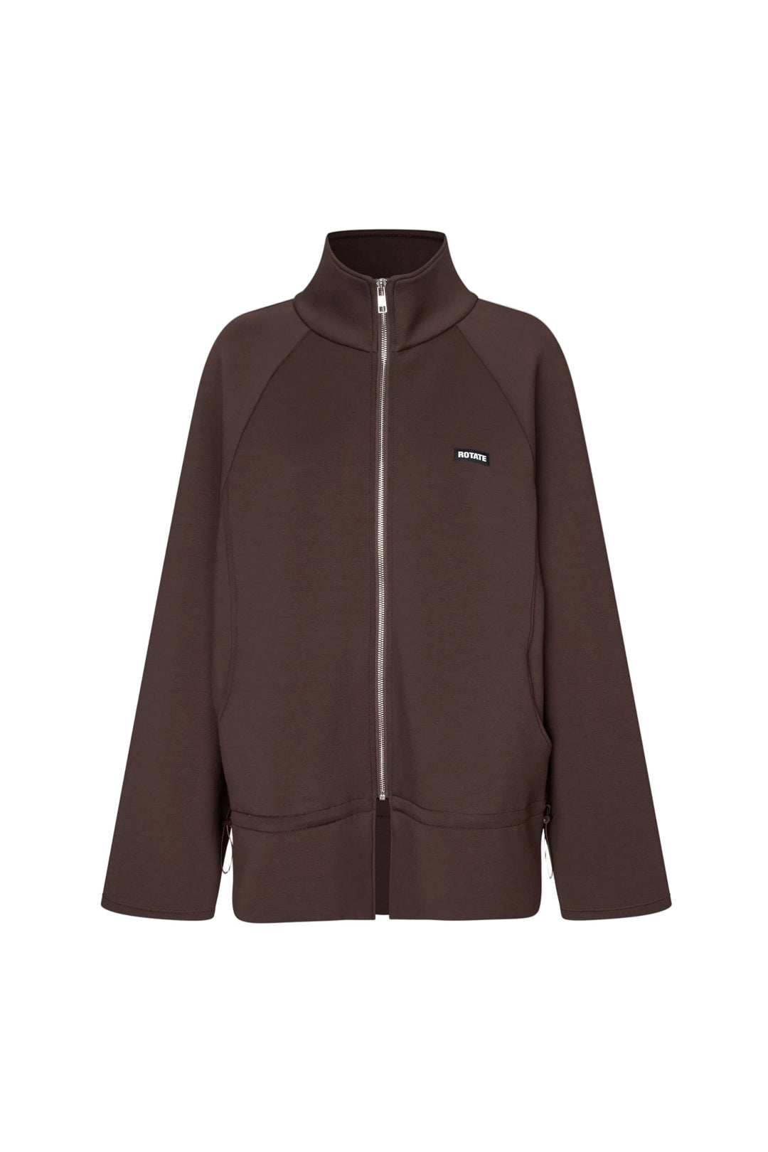 Rotate - Scuba Full Zip Jacket 1168982910 - 2910 Chicory Coffee Jakker 