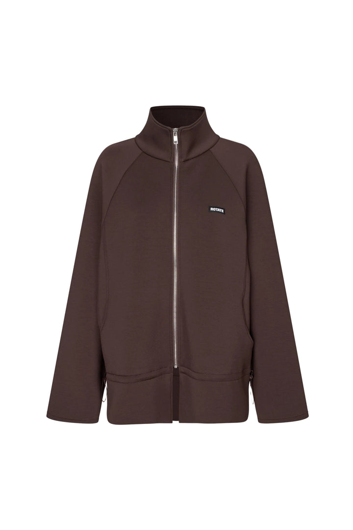 Rotate - Scuba Full Zip Jacket 1168982910 - 2910 Chicory Coffee Jakker 