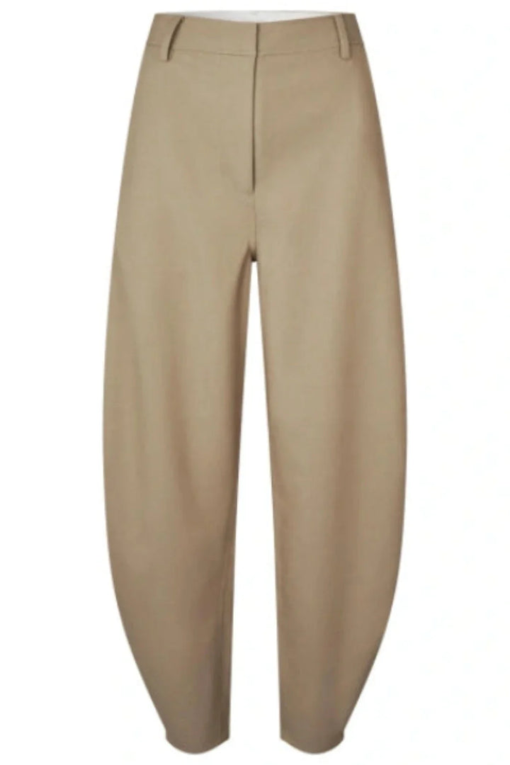 Second Female - Blink Barrel Trousers 61235 - 6004 Chinchilla Bukser 