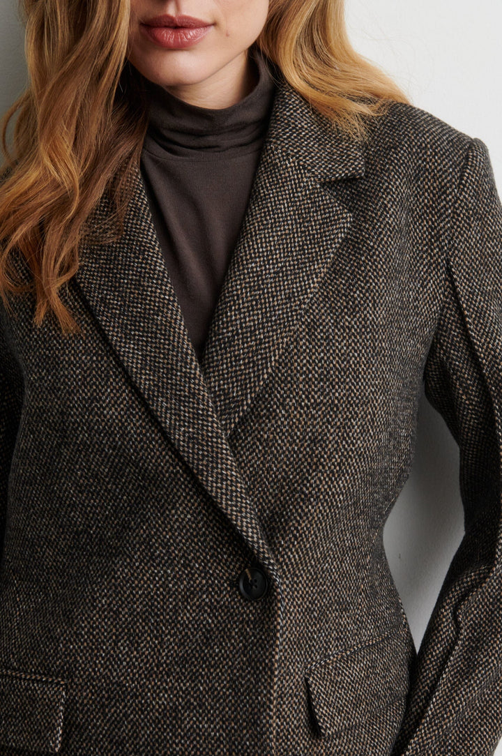 Second Female - Emi New Fitted Blazer 61108 - 6156 Demitasse Blazere 
