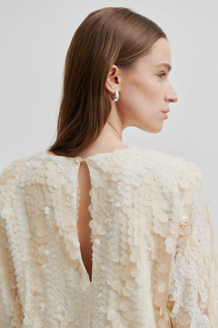 Second Female - Glimmer Blouse 60207 - 1045 Jet Stream Bluser 