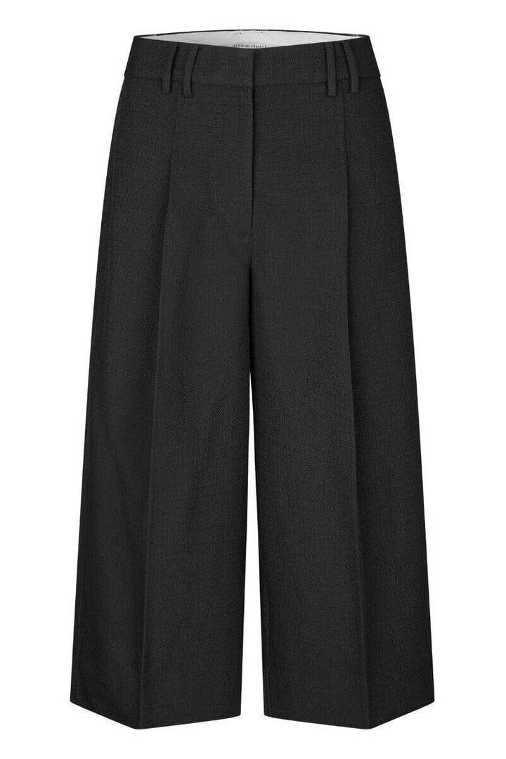 Second Female - Sella Cropped Trousers 60942 - 8001 Black 