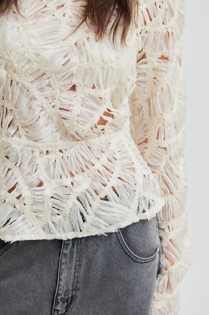 Second Female - Sibelle Blouse 60189 - 1045 Jet Stream Bluser 