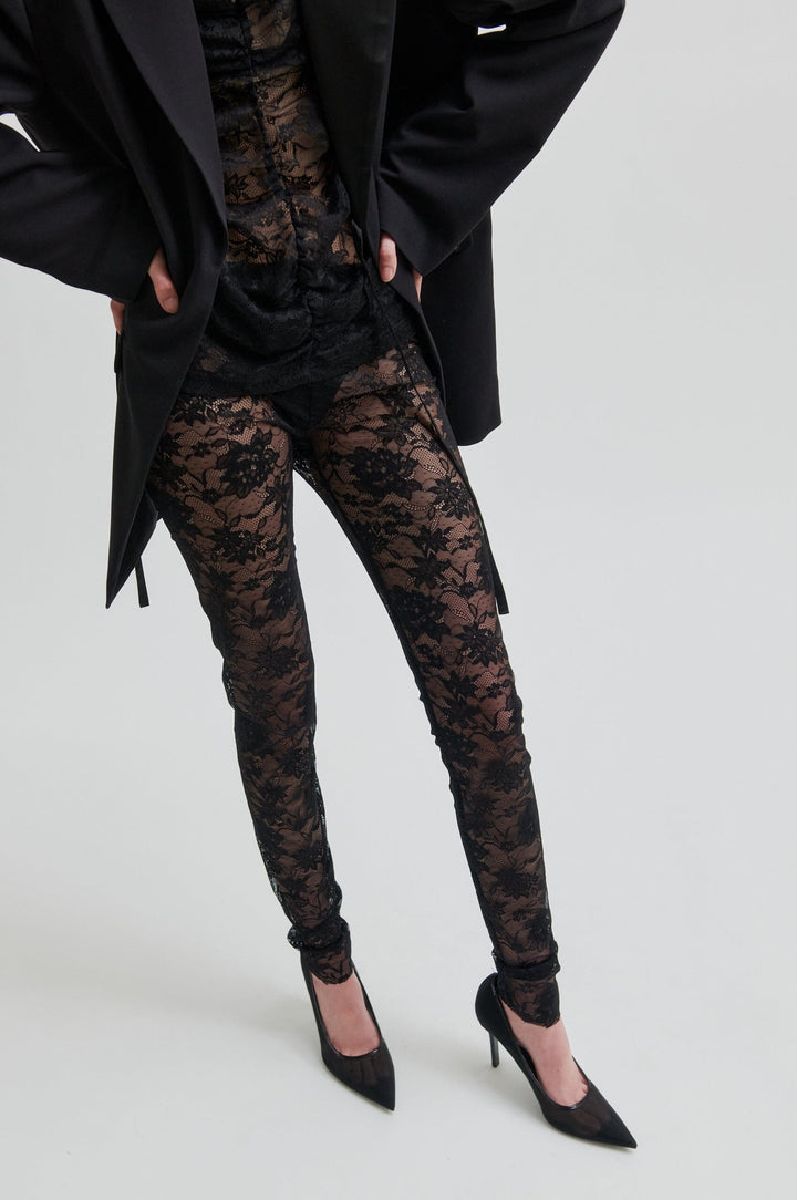 Second Female - Social Leggins 60306 - 8001 Black Bukser 