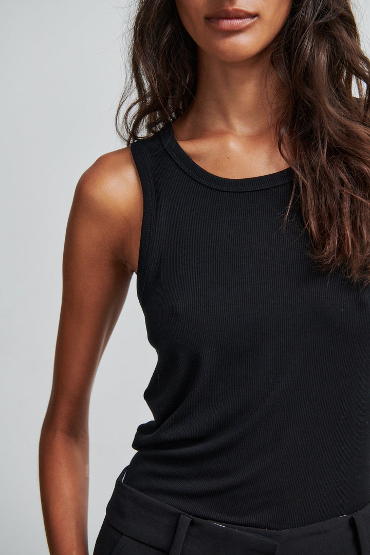 Second Female - Under Tank Top 60175 - 8001 Black Toppe 