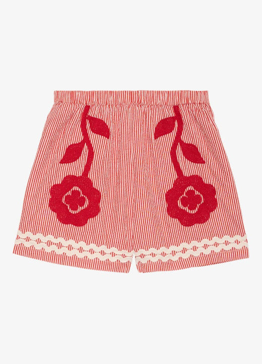 Sissel Edelbo - Abelone Shorts SE 1795 - Red Flower Shorts 