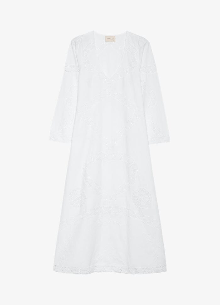 Sissel Edelbo - Agathe Dress SE 1798 - Ecru Kjoler 